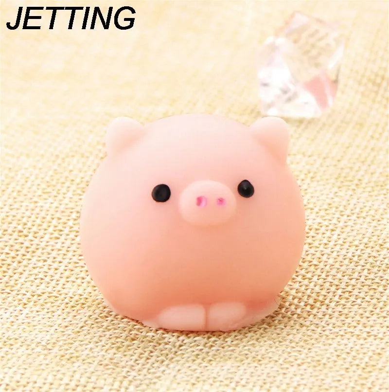 Mini Donut Rabbit Pig Cake Sweet Slow Rising Squishy Miniature Artificial Fake Ornaments