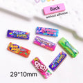 10pcs Resin Mini Candy 3d Resin Flat Cabochons Scrapbook Kawaii Diy Jewelry Craft Decoration Embellishments Hairpin Accessories